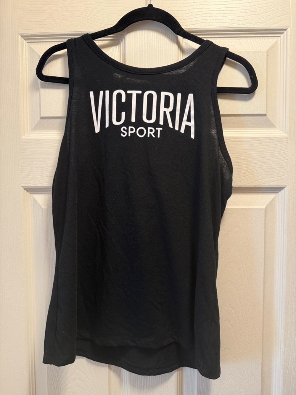 VSX Victoria Sport Black Racerback Tank
